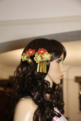 New japanese kanzashi - new,