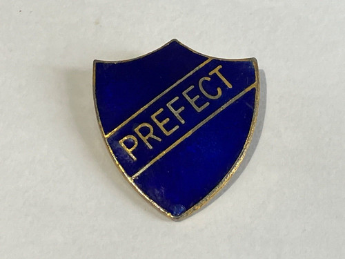 Vintage prefect enamel pin - prefect,