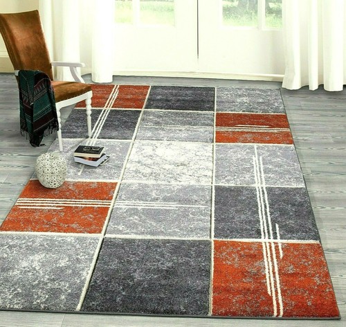 Modern rugs design silver grey - design,