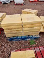 Concrete Coping Stones - 30nr - Buff - 375 x 600mm - Flat