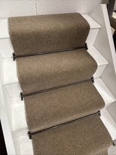 PENTHOUSE  WOOL 80/20 CARPET STAIR RUNNER, 50oz , 50cm  WIDE, 15 STEPS