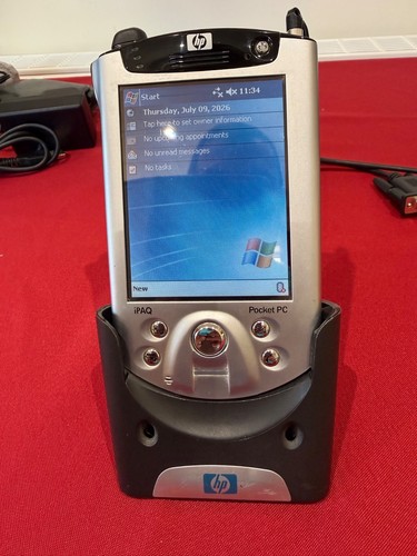 Ipaq h5555 pda - hp,