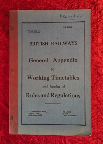 British railways general - railways:,