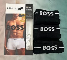 BOSS  men's boxers trunks/shorts cotton stretch 3pack