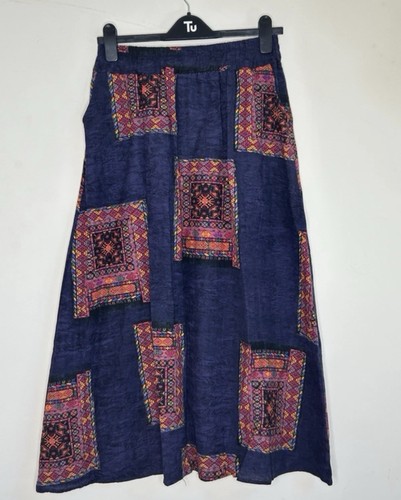 Boho aztec print maxi skirt - boho,