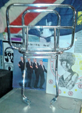 VESPA PX CUPPINI CHROME REAR RACK CARRIER IN USED CONDITION