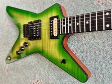 Dean USA ML Flame Top Slime 2024 Electric Guitar