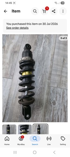 Bandit 600 gsf600 shock - bandit,