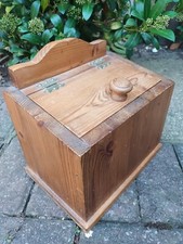 Vintage Wooden Candle / Salt