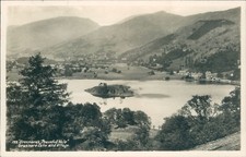 Real photo Grasmere lake and