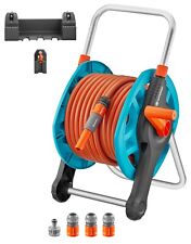 GARDENA Basic Wall Hose Reel Set,  25m - Certified Refurbished