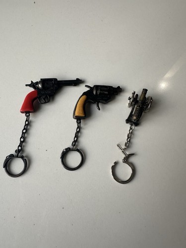 Novelty pistol keychain - , bundle