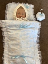 Pretty Blue White 3 Pc  Dolls