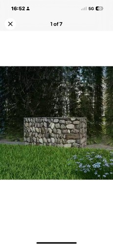 Gabion basket galvanised steel - galvanised,
