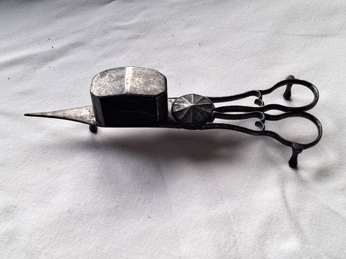 Antique vintage wick trimmer