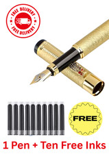 Premium Gold Fountain Pen With