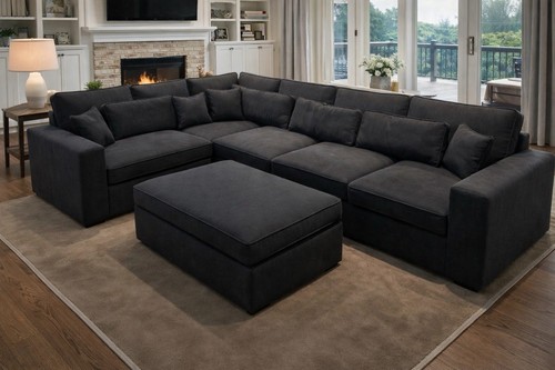 Luxury ruby corner sofa - luxury|,