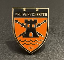 AFC Portchester Non-League football pin badge