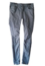 Fat Face Womens Jegging UK  Size 8 Waist 26" Grey Cotton Five Pocket Trousers