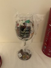 Lolita Wine Glass 'Chef's Wine' With original Box