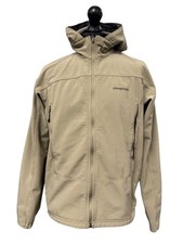 Men's PATAGONIA Beige Hooded Zip Through Casual Jacket Size M C30 
