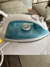 Asda Home Turquoise Steam Iron Ceramic Soleplate