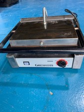 Commercial electric snack grill master panini press.