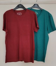 2 Mens next t shirts large