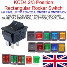 KCD4 2/3 Position Rectangular