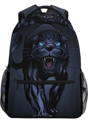 Black panther bookbag - black,