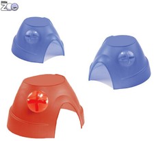 LITTLE ZOO IGLOO SMALL ANIMAL HAMSTER RABBIT PLASTIC HIDEAWAY HOUSE 3 SIZES