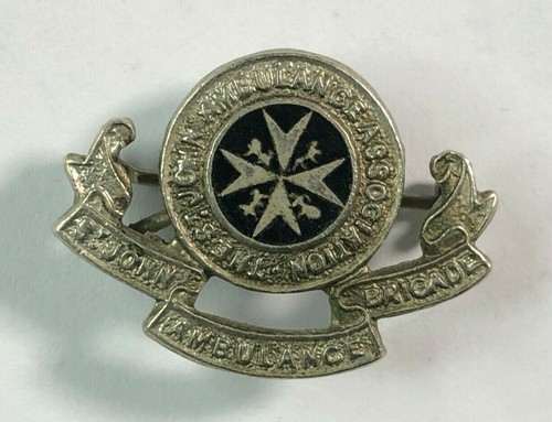 The johns ambulance enamel - johns,