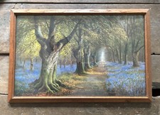 Vintage Daniel Sherrin Print 'Budding Spring' Framed VGC 1324/1 Signed.