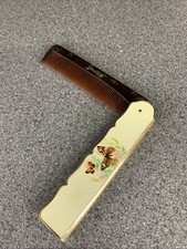 VINTAGE 'STRATTON' ENAMELLED COMB CASE with butterfly ?