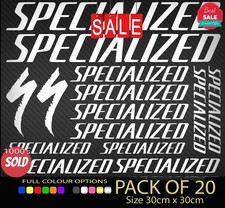 20x SPECIALIZED Vinyl Decal