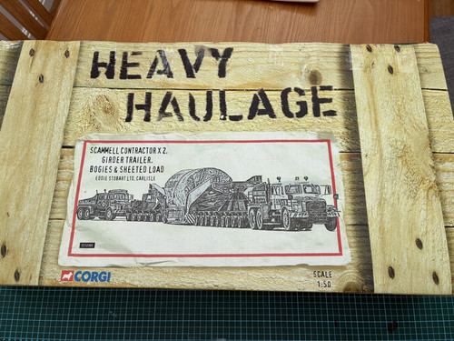 Corgi heavy haulage scamell - corgi,