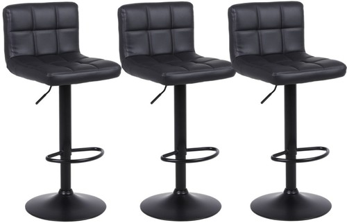 Set barstools faux - of,