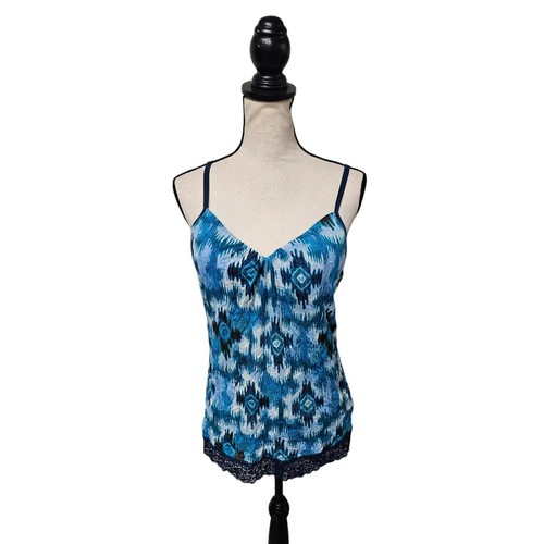 Y2k ikat print camisole tank - y2k,