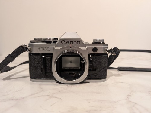 Canon 35mm slr camera - ae-1,