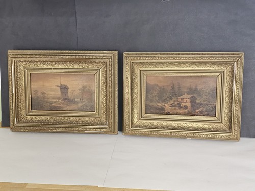 Pair dutch antique - pair, of