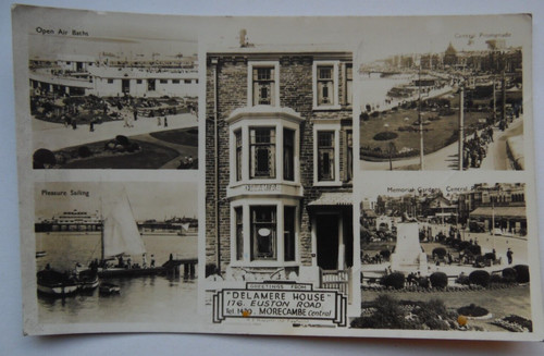 Vintage postcard delamere - postcard,