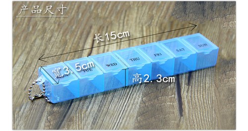 Day pill box holder tablet - 7,