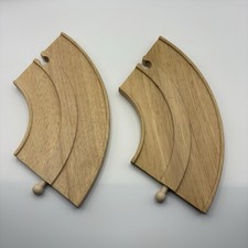 Wooden Train Track Road Large