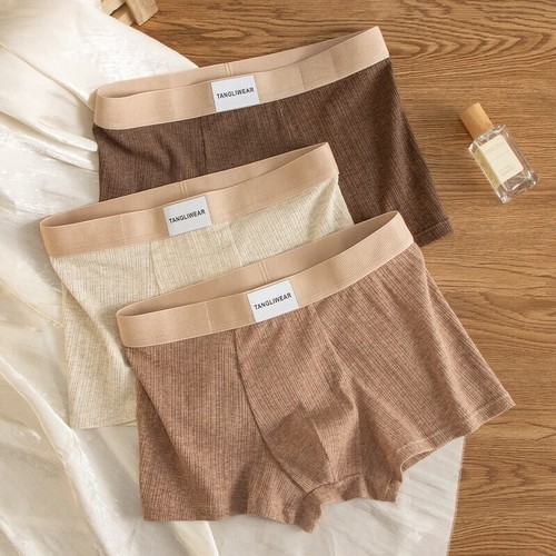Men cotton spandex trunks - men's,