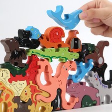 Wooden 3d Puzzle Set For Kids