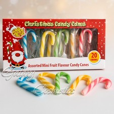 Mini Fruit Flavour Candy Canes