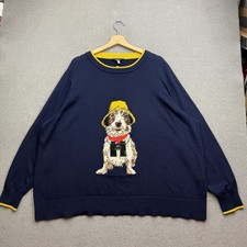 JOULES Jumper Women UK 26 Navy