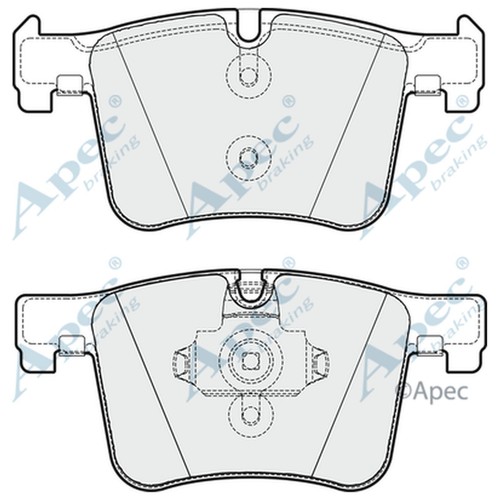 Brake pads set for bmw - bmw, x3