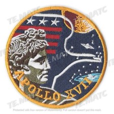 Apollo 17 Space Mission Woven