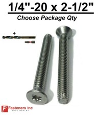 1/4-20 x 2-1/2" Stainless